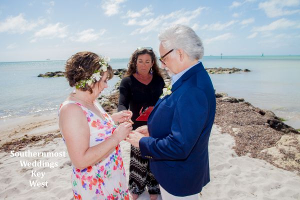 Smathers Beach Weddings by Southernmost Weddings Key West