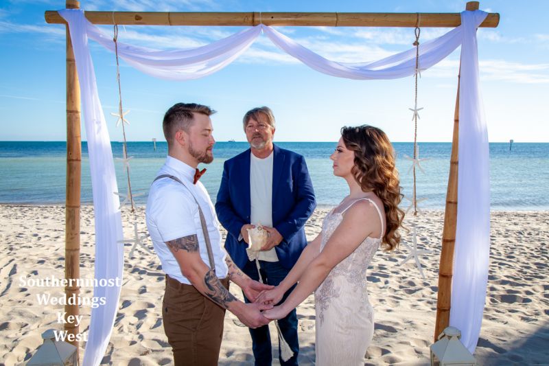 Starfish Plus Beach Wedding Package by Southernmost Weddings Key West