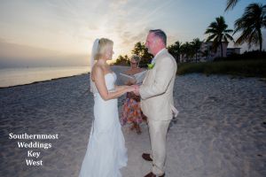 Toes in the Sand Sunset Elopement