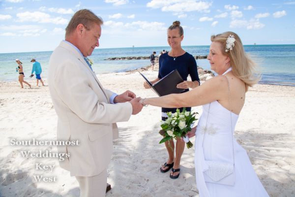 Sandy Beach Morning Wedding