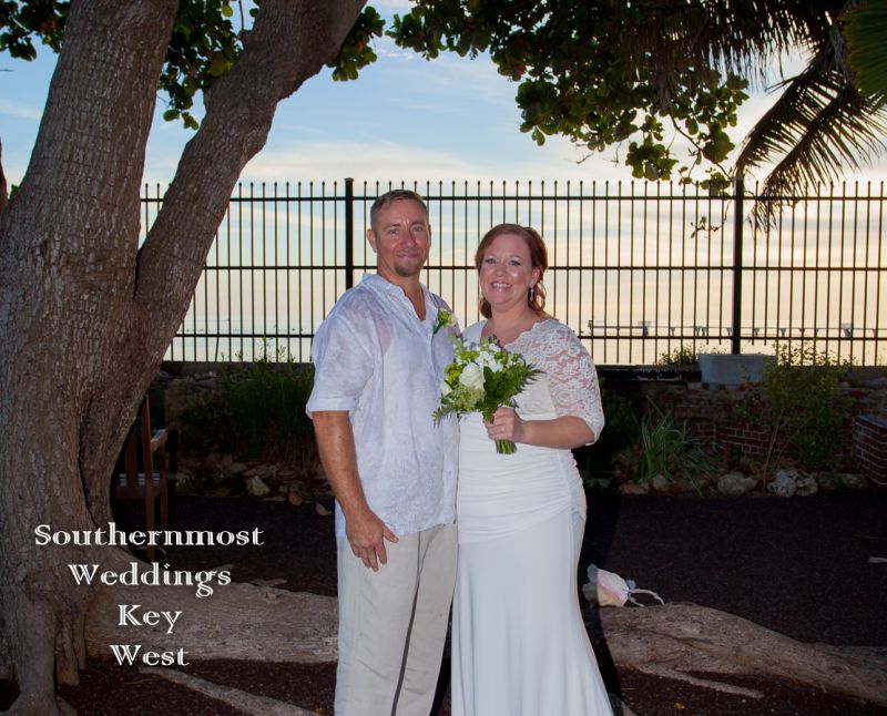 Affordable Tropical Garden Weddings in Key West, Florida