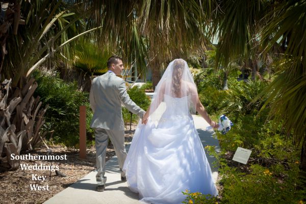 Key West Botanical Garden Elopement by Southernmost Weddings