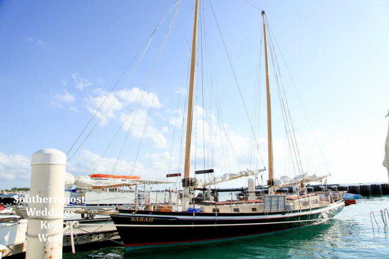 Imagine  your wedding reception on a private sunset sail by Southernmost Weddings Key West