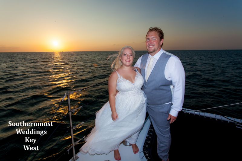 For the best view of the setting sun there is no place better than your own private sunset sailboat reception.